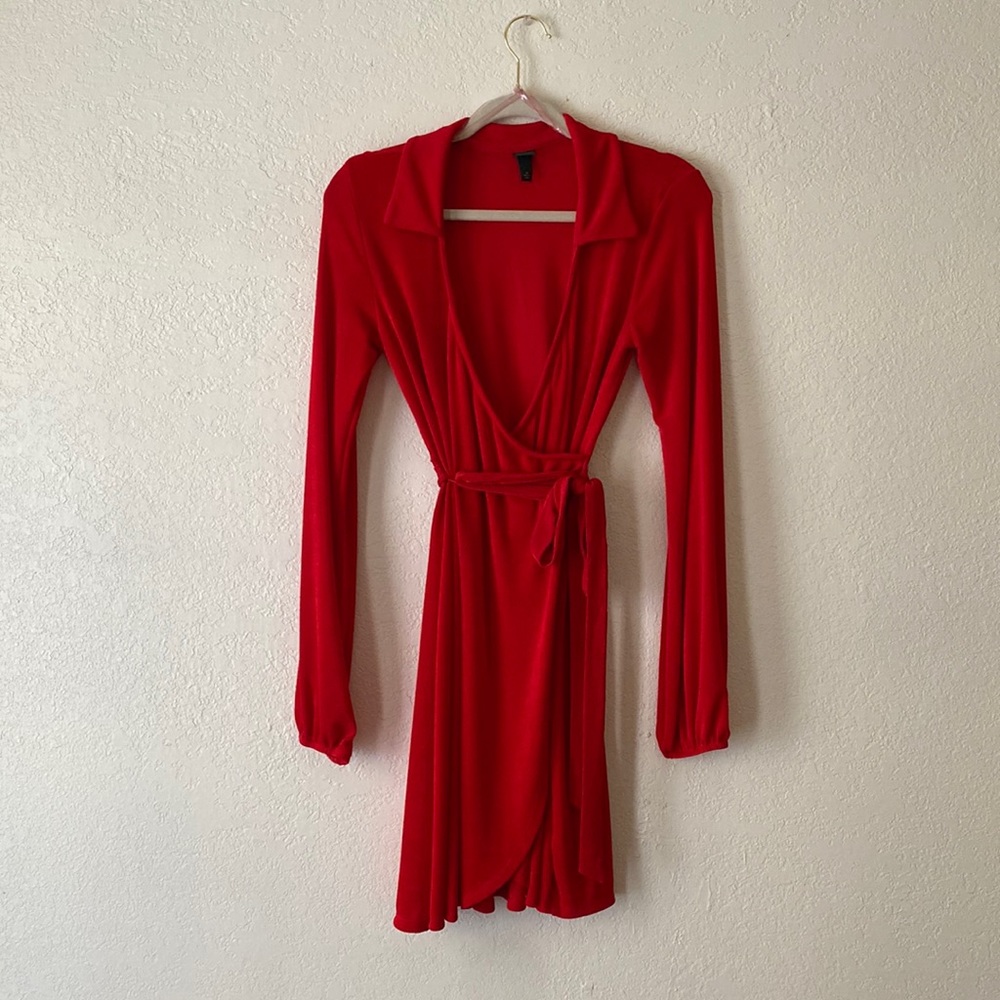 Red dress